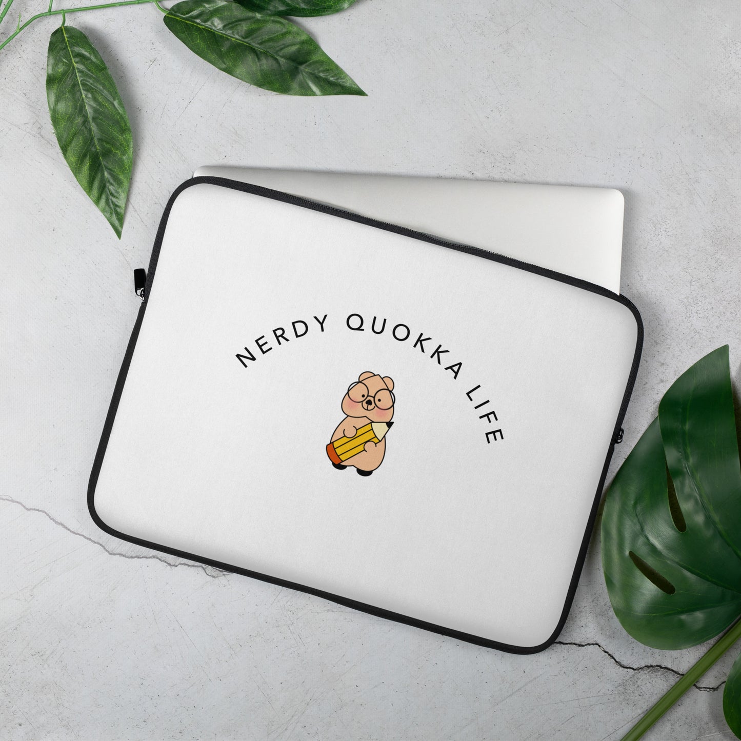 NERDY QUOKKA LIFE Laptop Sleeve