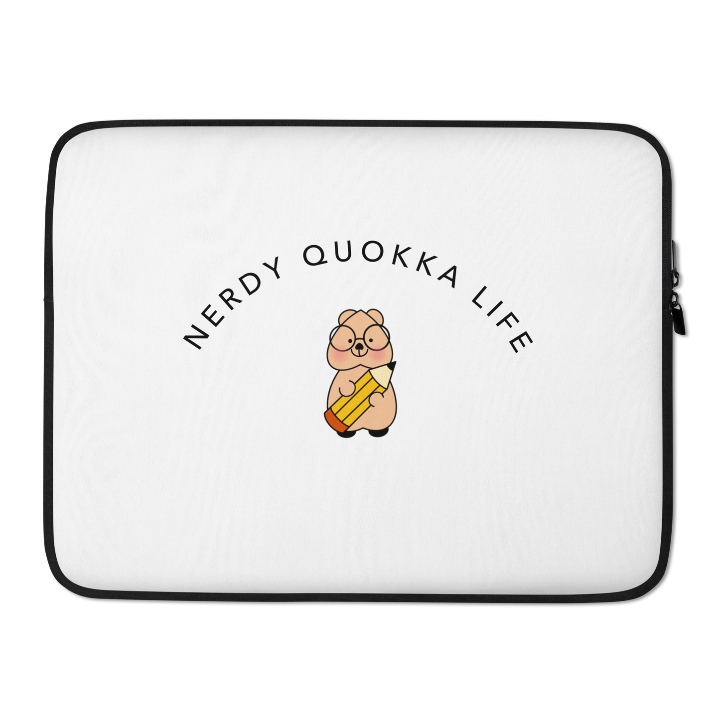NERDY QUOKKA LIFE Laptop Sleeve